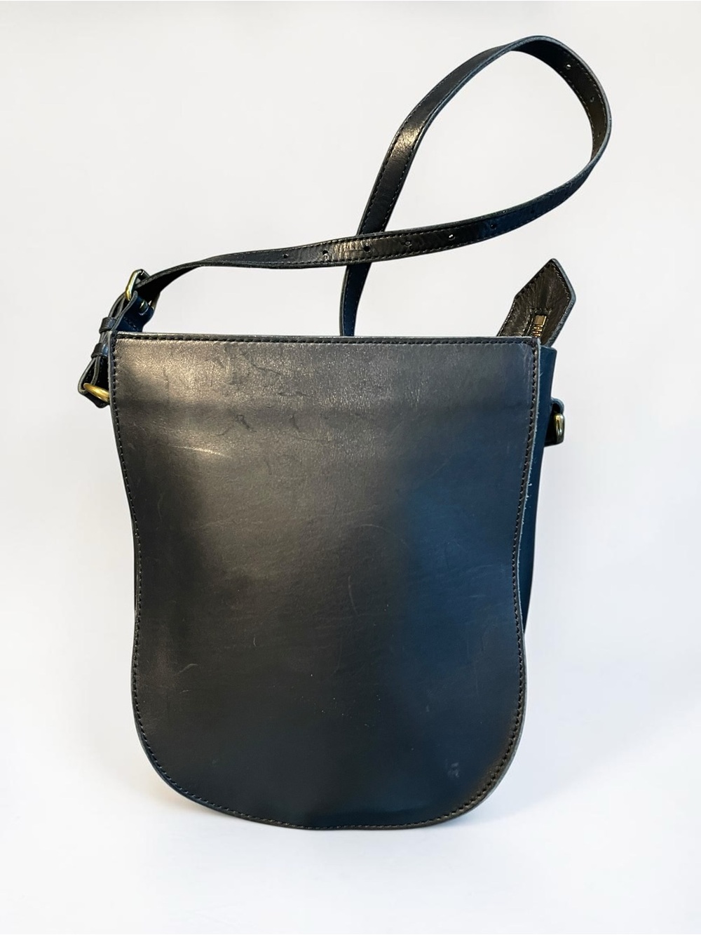 Madewell The transport saddle bag classic u shape black